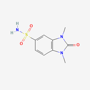 1,3-dimethyl-2-oxo-2,3-dihydro-1H-1,3-benzodiazole-5-sulfonamide - 24134-67-6