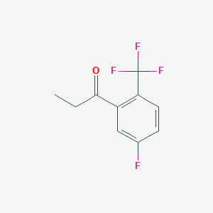 5'-Fluoro-2'-(trifluoromethyl)propiophenone - 242812-12-0