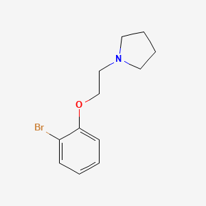 1-[2-(2-Bromophenoxy)ethyl]pyrrolidine - 416876-85-2