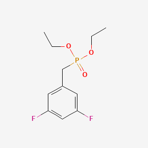(3,5-Difluoro-benzyl)-phosphonic acid diethyl ester - 451455-96-2