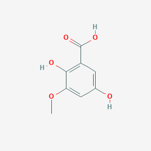 2,5-Dihydroxy-3-methoxybenzoic acid - 5981-38-4