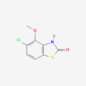 5-Chloro-4-methoxy-1,3-benzothiazol-2(3H)-one - 80689-17-4
