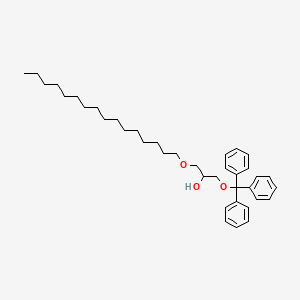 2-Propanol, 1-(hexadecyloxy)-3-(triphenylmethoxy)- - 82002-20-8