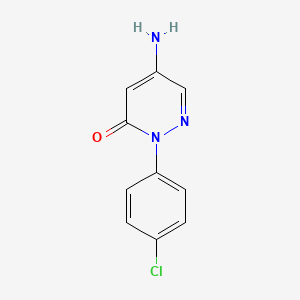 5-Amino-2-(4-chlorophenyl)pyridazin-3(2H)-one - 84956-67-2