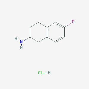 6-Fluoro-1,2,3,4-tetrahydro-naphthalen-2-ylamine hydrochloride - 852660-54-9
