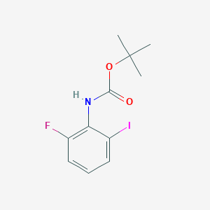 (2-Fluoro-6-iodophenyl)carbamic acid tert-butyl ester - 908600-92-0