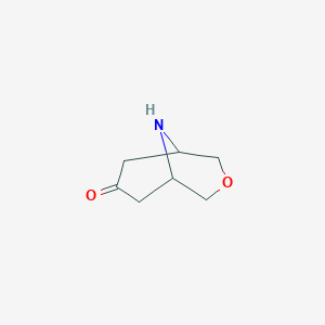 3-Oxa-9-azabicyclo[3.3.1]nonan-7-one - 926658-87-9