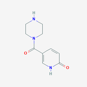 5-(Piperazine-1-carbonyl)-1,2-dihydropyridin-2-one - 932114-29-9