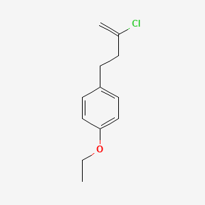 2-Chloro-4-(4-ethoxyphenyl)-1-butene - 951889-92-2