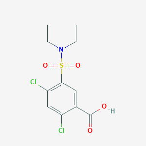 2,4-Dichloro-5-(diethylsulfamoyl)benzoic acid - 95454-00-5