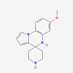 7'-Methoxy-5'H-spiro[piperidine-4,4'-pyrrolo[1,2-a]quinoxaline] - 958707-54-5