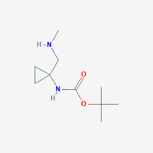tert-Butyl N-{1-[(methylamino)methyl]cyclopropyl}carbamate - 1026613-79-5