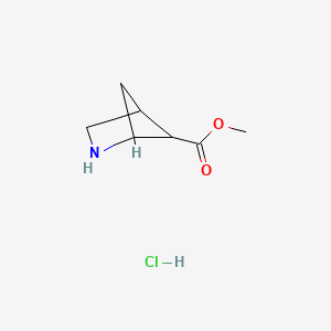Methyl 2-azabicyclo[2.1.1]hexane-5-carboxylate hydrochloride - 1279115-48-8