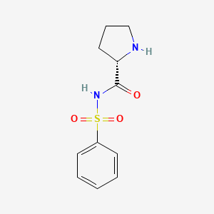 (S)-N-(Phenylsulfonyl)pyrrolidine-2-carboxamide - 839711-69-2