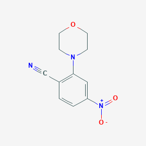2-(Morpholin-4-yl)-4-nitrobenzonitrile - 915390-02-2
