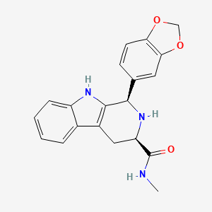 (1R,3R)-1-(1,3-Benzodioxol-5-yl)-N-methyl-2,3,4,9-tetrahydro-1H-pyrido[3,4-b]indole-3-carboxamide - 951661-82-8