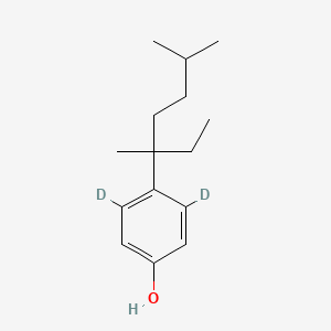 4-(3,6-Dimethyl-3-heptyl)phenol-3,5-d2 - 1173020-19-3