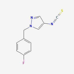 1-(4-Fluoro-benzyl)-4-isothiocyanato-1H-pyrazole - 1004193-48-9