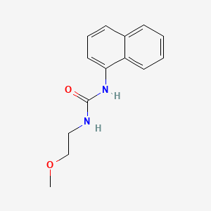 1-(2-Methoxyethyl)-3-(1-naphthyl)urea - 102613-39-8