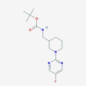 [1-(5-Fluoro-pyrimidin-2-yl)-piperidin-3-ylmethyl]-carbamic acid tert-butyl ester - 1261235-19-1
