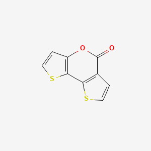 7-oxa-3,12-dithiatricyclo[7.3.0.02,6]dodeca-1(9),2(6),4,10-tetraen-8-one - 1295502-12-3