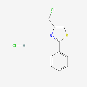 4-(Chloromethyl)-2-phenyl-1,3-thiazole hydrochloride - 79387-14-7