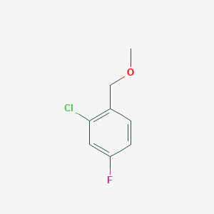 2-Chloro-4-fluoro-1-(methoxymethyl)benzene - 2379322-31-1