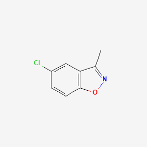1,2-Benzisoxazole, 5-chloro-3-methyl- - 28909-34-4