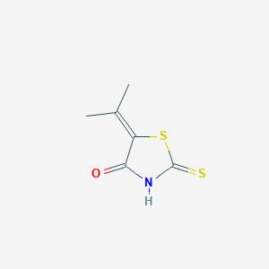 5-(Propan-2-ylidene)-2-thioxothiazolidin-4-one - 28989-47-1