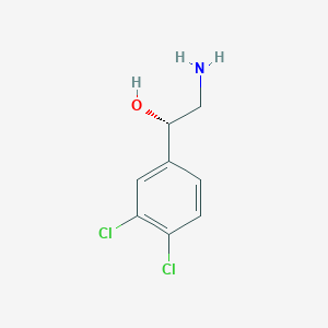 (1S)-2-amino-1-(3,4-dichlorophenyl)ethan-1-ol - 390406-08-3
