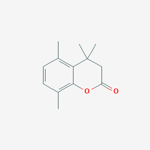 4,4,5,8-Tetramethyl-chroman-2-one - 40662-15-5