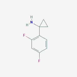 1-(2,4-Difluorophenyl)cyclopropanamine - 474709-81-4
