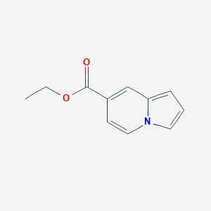Ethyl indolizine-7-carboxylate - 66182-02-3