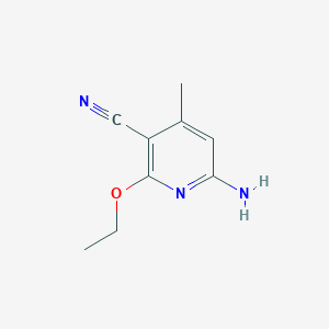 6-Amino-2-ethoxy-4-methylpyridine-3-carbonitrile - 894804-37-6