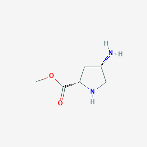 (2S,4S)-methyl 4-aminopyrrolidine-2-carboxylate - 1060775-33-8