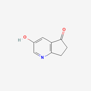 3-Hydroxy-6,7-dihydro-[1]pyrindin-5-one - 1211523-07-7