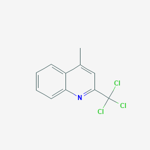 4-Methyl-2-trichloromethylquinoline - 203626-79-3