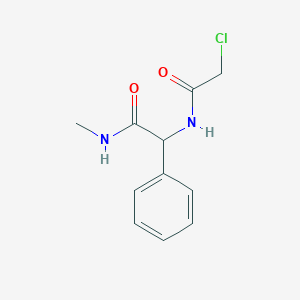 2-(2-chloroacetamido)-N-methyl-2-phenylacetamide - 502989-57-3