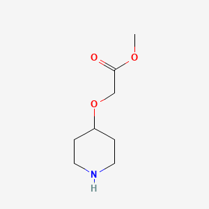 (Piperidin-4-yloxy)-acetic acid methyl ester - 721391-32-8