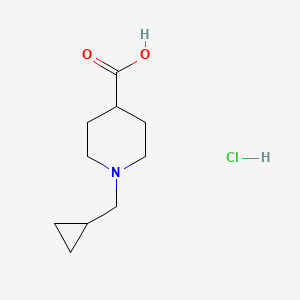 1-(Cyclopropylmethyl)piperidine-4-carboxylic acid hydrochloride - 1158595-41-5
