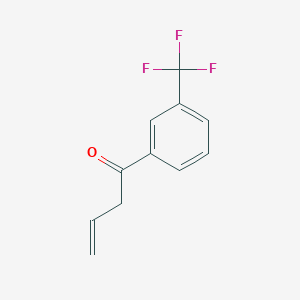1-[3-(Trifluoromethyl)phenyl]but-3-en-1-one - 1249647-02-6