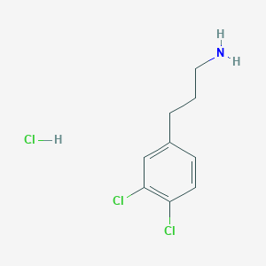 3-(3,4-Dichlorophenyl)propane-1-amine hcl - 39959-89-2