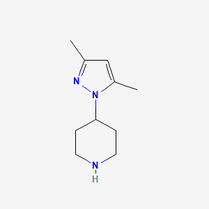 4-(3,5-dimethyl-1H-pyrazol-1-yl)piperidine - 503148-84-3