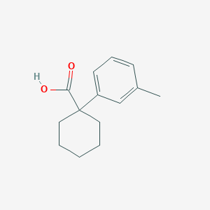 1-(3-Methylphenyl)cyclohexane-1-carboxylic acid - 51275-30-0