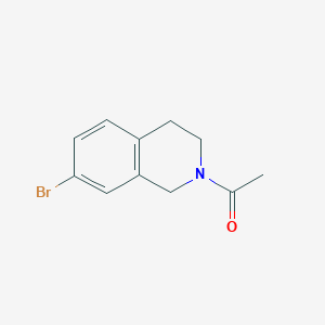 1-(7-Bromo-3,4-dihydroisoquinolin-2(1H)-YL)ethanone - 937591-28-1