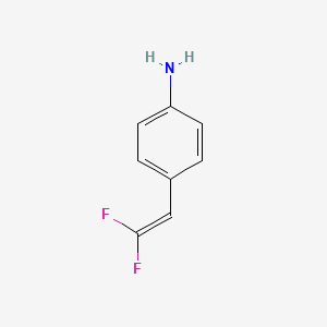 4-(2,2-Difluoroethenyl)aniline - 791727-15-6