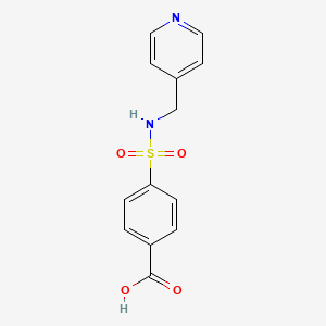 4-[(Pyridin-4-ylmethyl)-sulfamoyl]-benzoic acid - 436091-71-3
