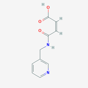 (Z)-4-oxo-4-((pyridin-3-ylmethyl)amino)but-2-enoic acid - 7252-23-5