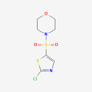 4-[(2-Chloro-1,3-thiazol-5-yl)sulfonyl]morpholine - 1000925-29-0