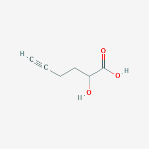 2-Hydroxyhex-5-ynoic acid - 1234788-02-3